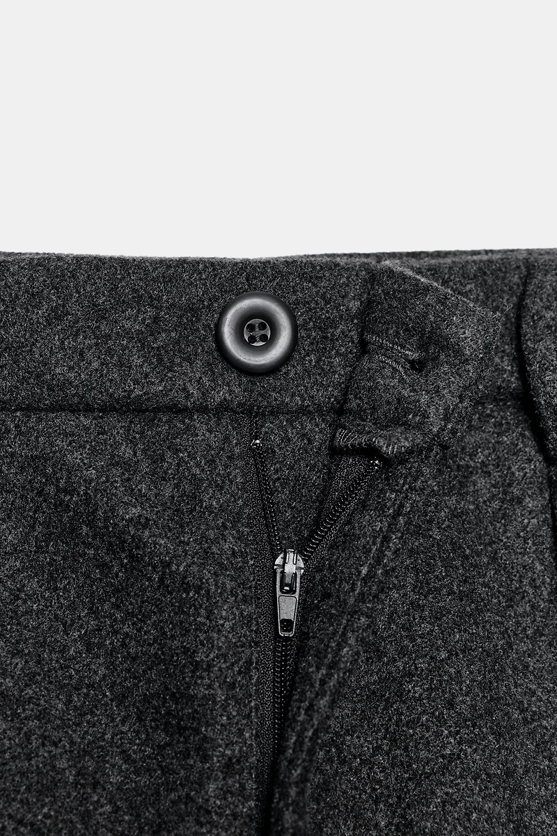 BALLOON PLEATED PANTS