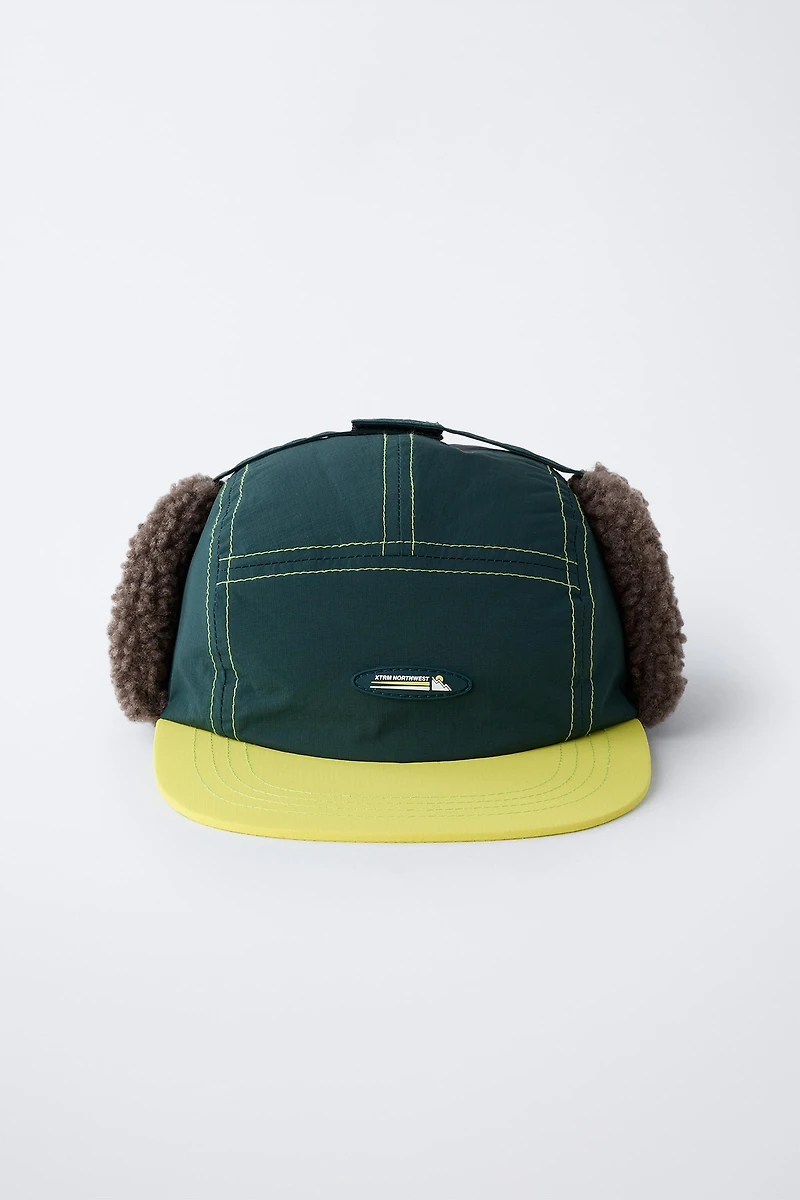 CASQUETTE EFFET MOUTON COLLECTION SKI