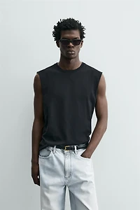 LIGHTWEIGHT RELAXED FIT TANK TOP