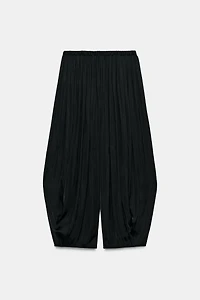PANTALON BOUFFANT À PLIS