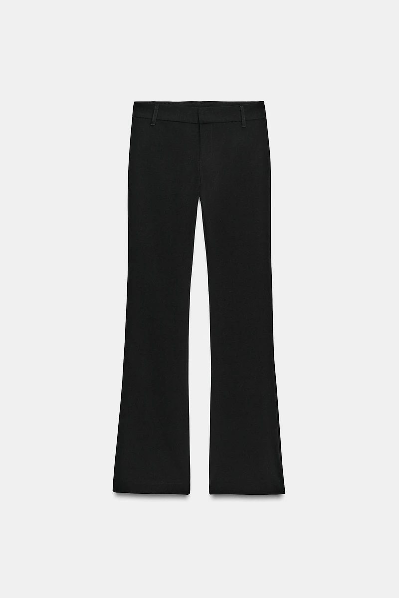 FLARE PANTS WITH BELT LOOPS