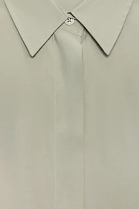 FLOWY SHORT SLEEVE SHIRT