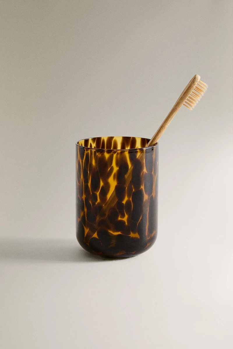 LEOPARD TOOTHBRUSH HOLDER