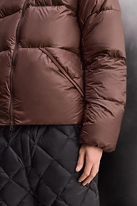 FEATHER DOWN SKI PUFFER JACKET