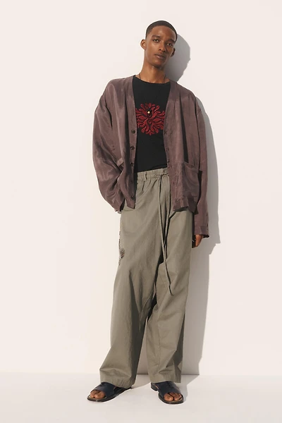 RELAXED FIT LYOCELL-VISCOSE JACKET