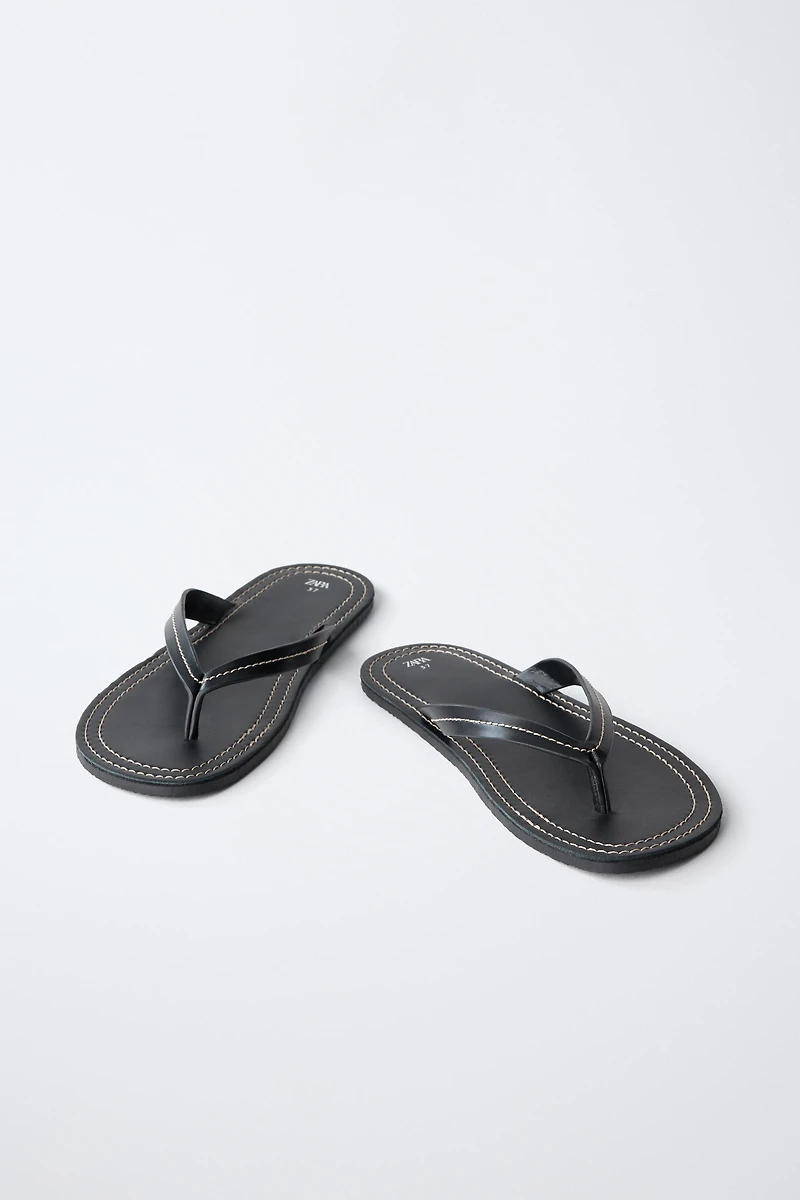 LEATHER SANDALS