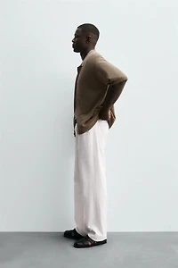 TEXTURED KNIT SHIRT
