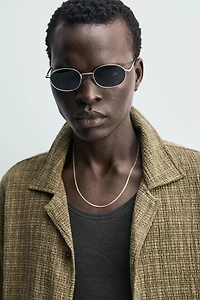 WRINKLE EFFECT STRUCTURED SHIRT
