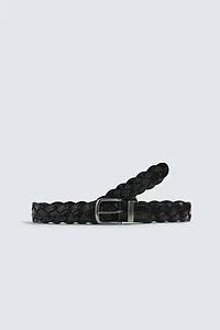 BRAIDED LEATHER BELT