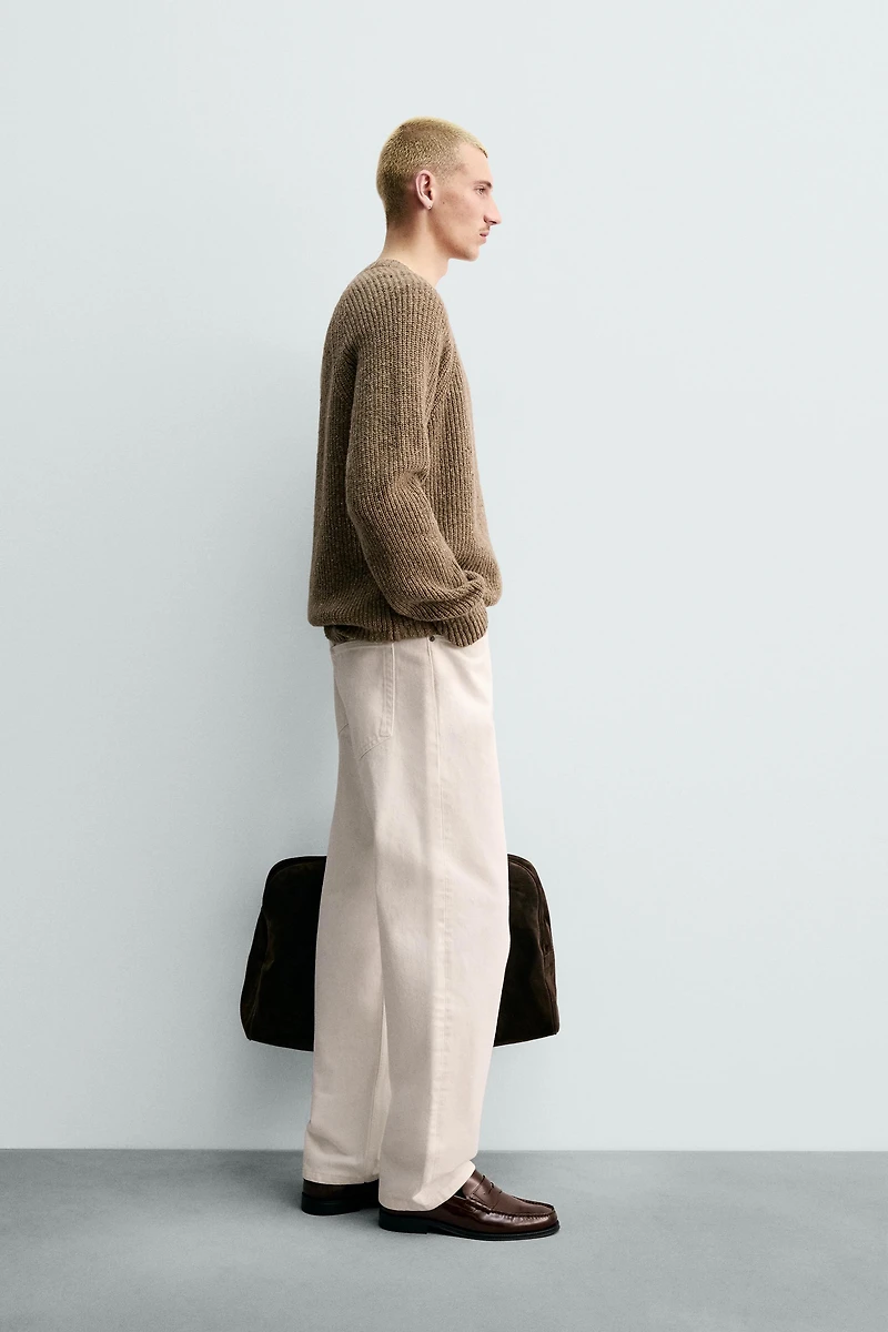 PURL KNIT FLECKED JUMPER ORIGINS