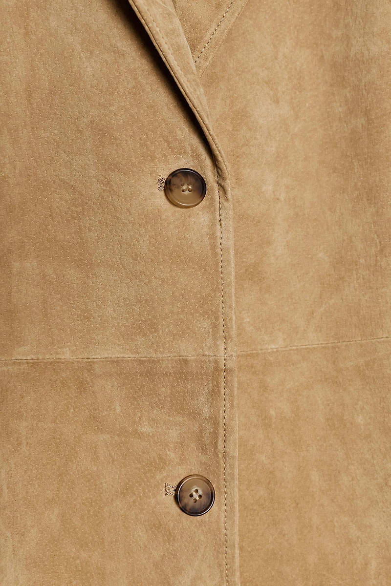 ZW COLLECTION LIMITED EDITION SUEDE COAT