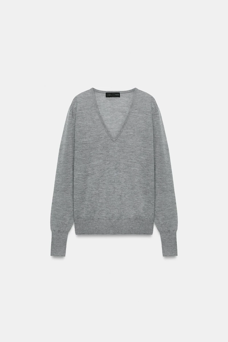 100% EXTRA-FINE CASHMERE JUMPER