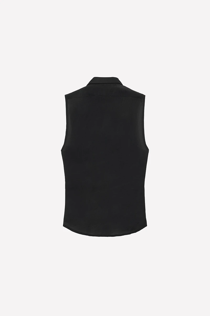 SEMI-SHEER CONTRAST SHIRT LUDOVIC DE SAINT SERNIN x ZARA