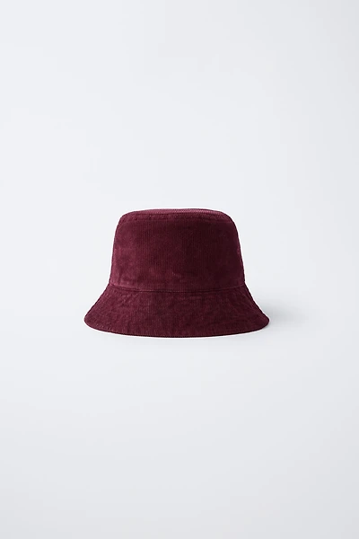 CORDUROY BUCKET HAT