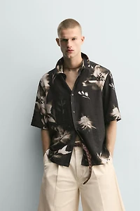 CHEMISE FLUIDE À IMPRIMÉ FLEURI