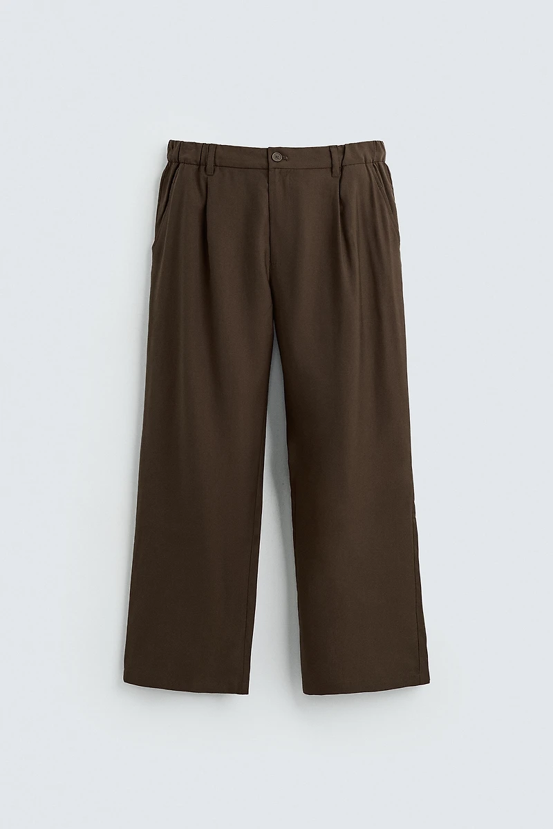 PANTALON FLUIDE COUPE DÉCONTRACTÉE