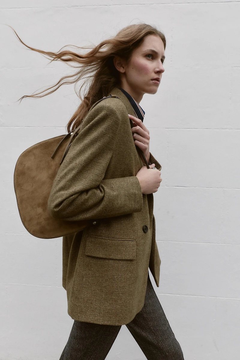 SAC À RABAT EN CUIR