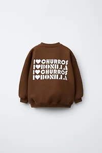 BONILLA A LA VISTA ® X ZARA PRINTED SWEATSHIRT