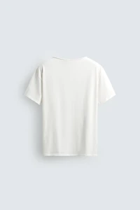IRREGULAR HENLEY T-SHIRT