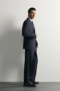 PANTALON DE COSTUME 100% LAINE