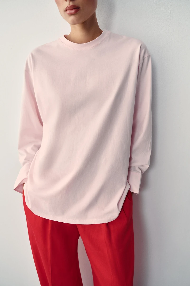 COMBINATION LONG SLEEVE T-SHIRT