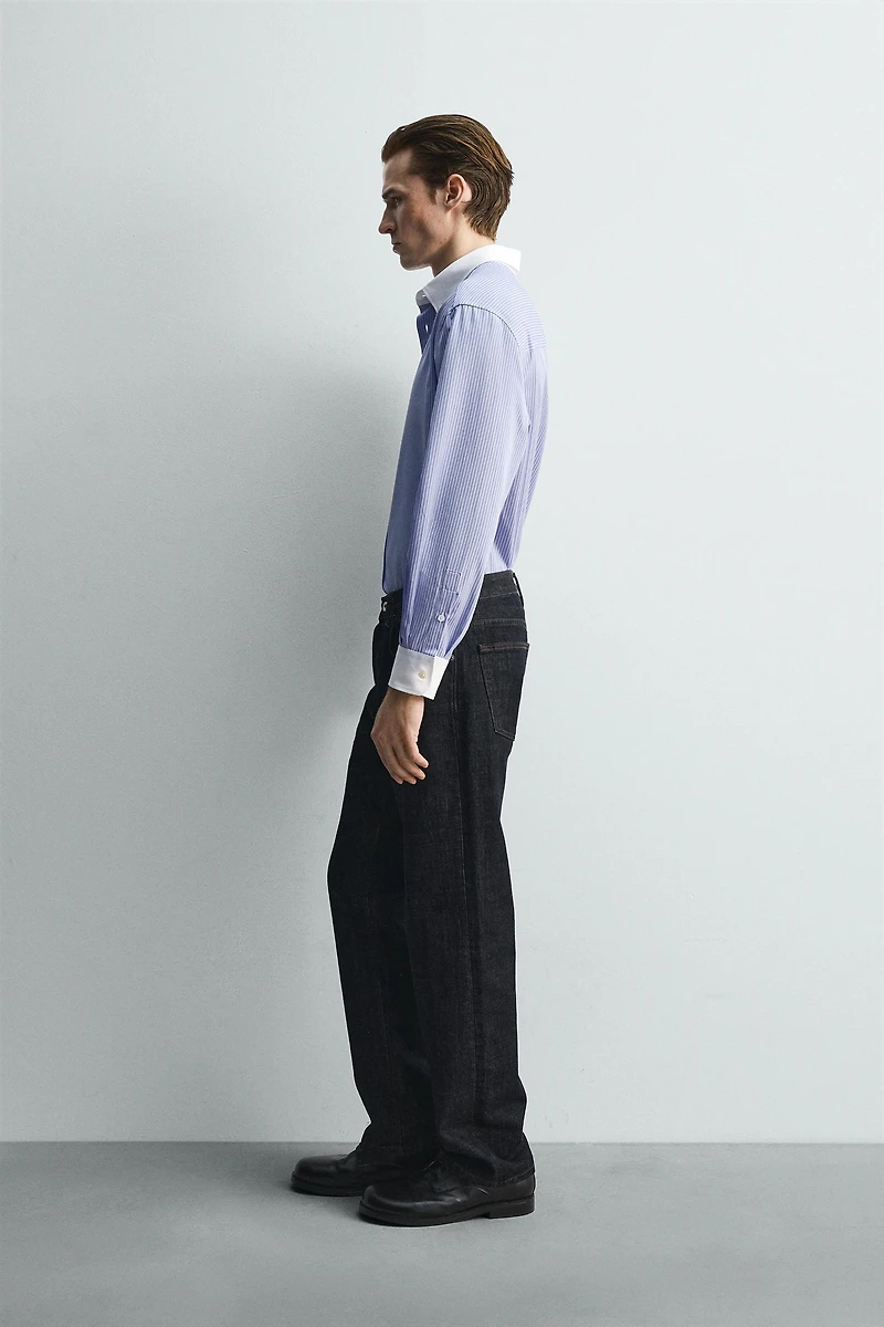 LIMITED EDITION CONTRAST STRIPED SHIRT