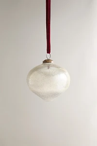 TEXTURED CHRISTMAS TREE ORNAMENT