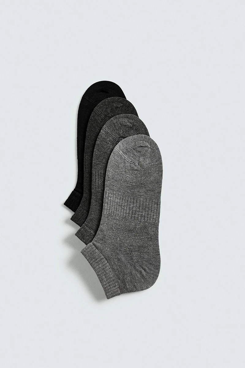 4-PACK SHORT SOCKS
