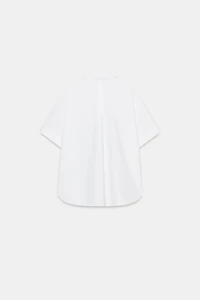 SHORT SLEEVE POPLIN SHIRT