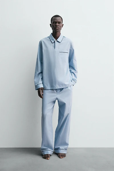 PANTALON DE PYJAMA JACQUARD