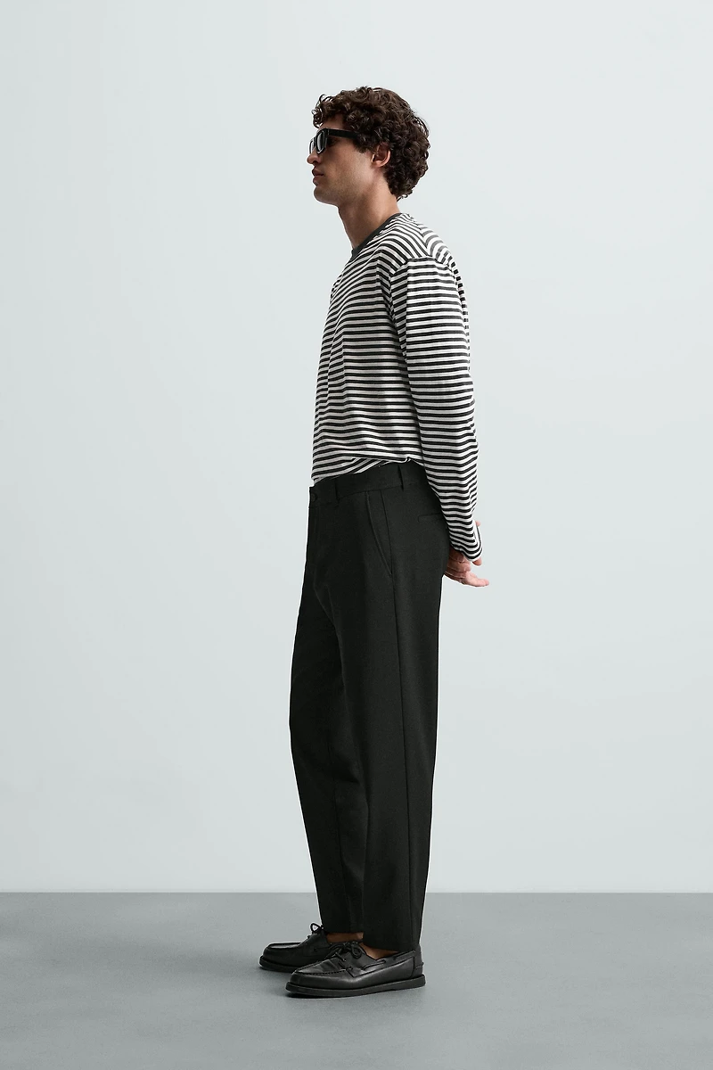 COMFORT STRUCTURED CHINO PANTS