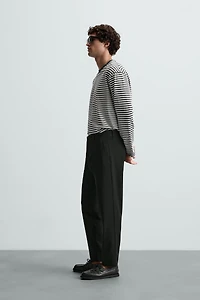 COMFORT STRUCTURED CHINO PANTS