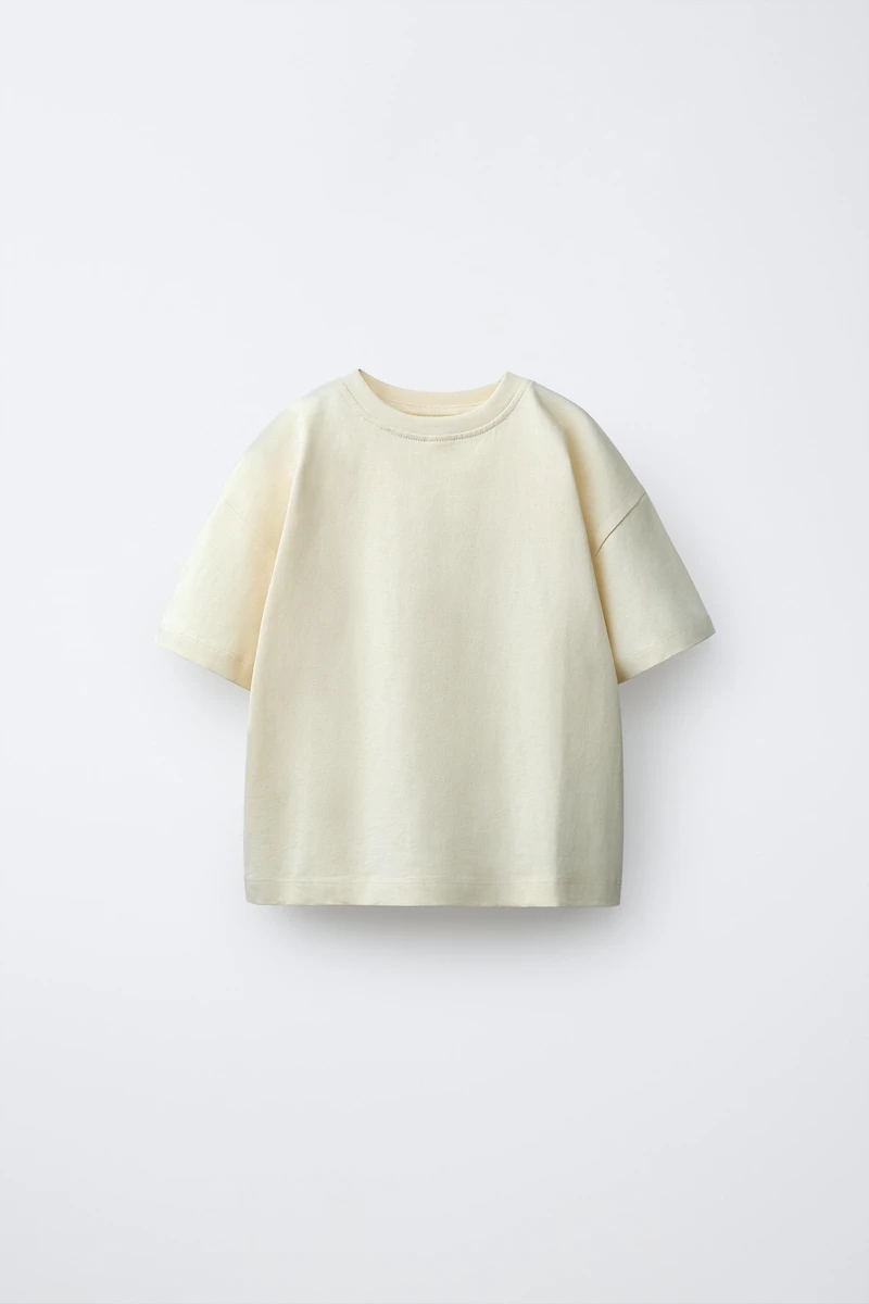 THREE-PACK OF STRIPED AND SOLID T-SHIRTS