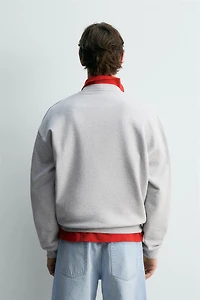 SWEAT COL ROND REGULAR FIT