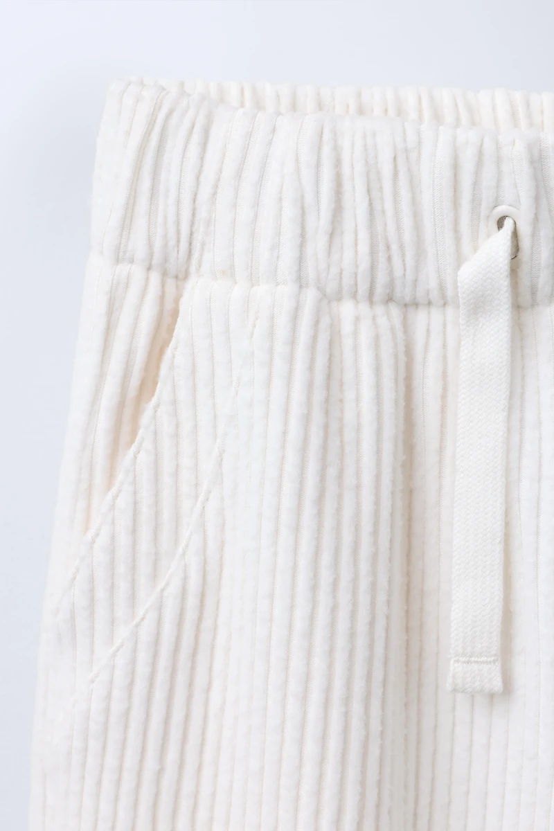 SOFT TOUCH RIBBED PANTS