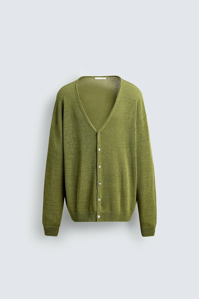 GILET AVEC LIN