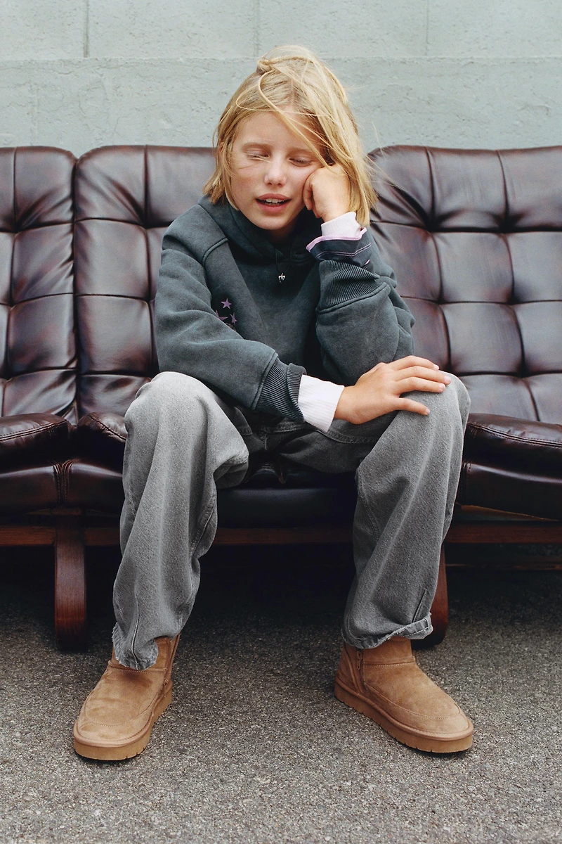 JEAN BARREL AVEC CEINTURE