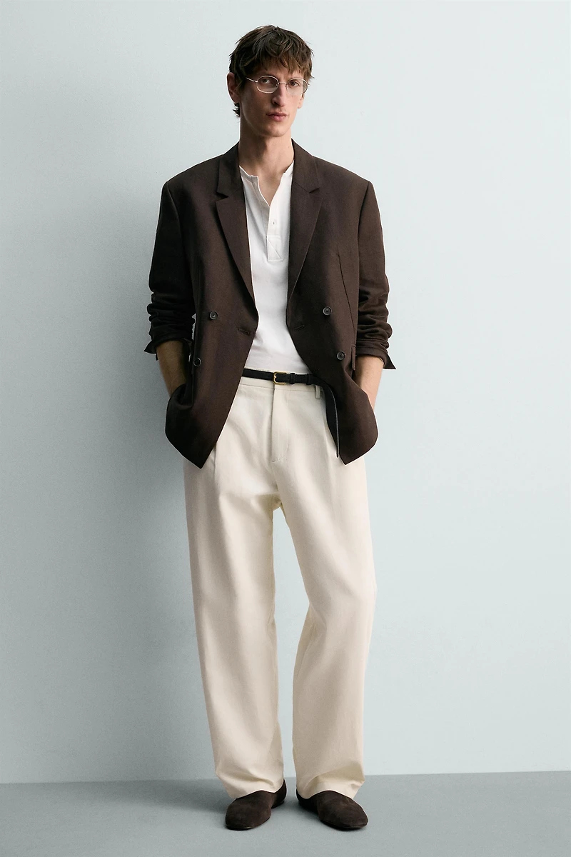 LEATHER LOAFERS