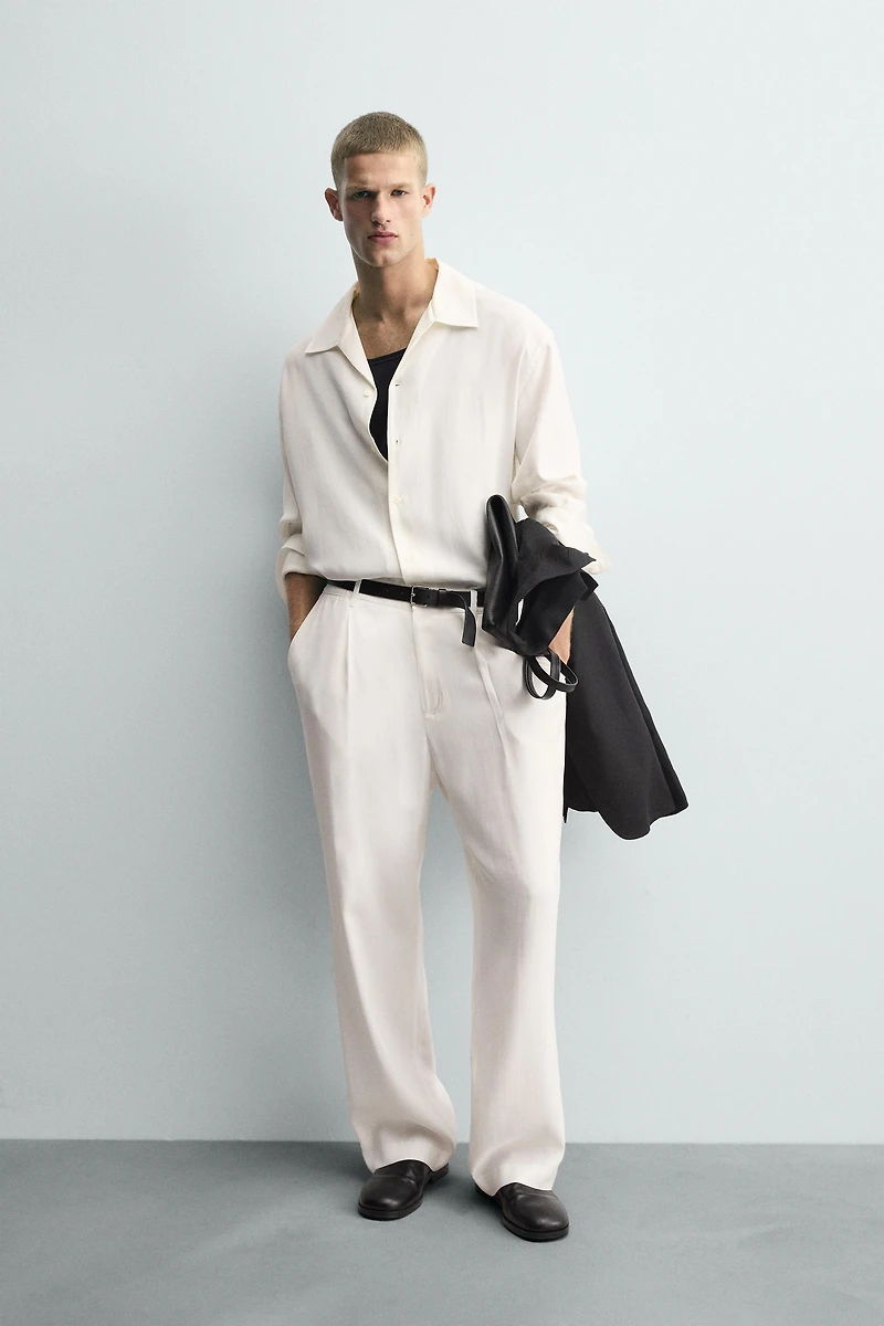 CHEMISE FLUIDE COUPE DÉCONTRACTÉE