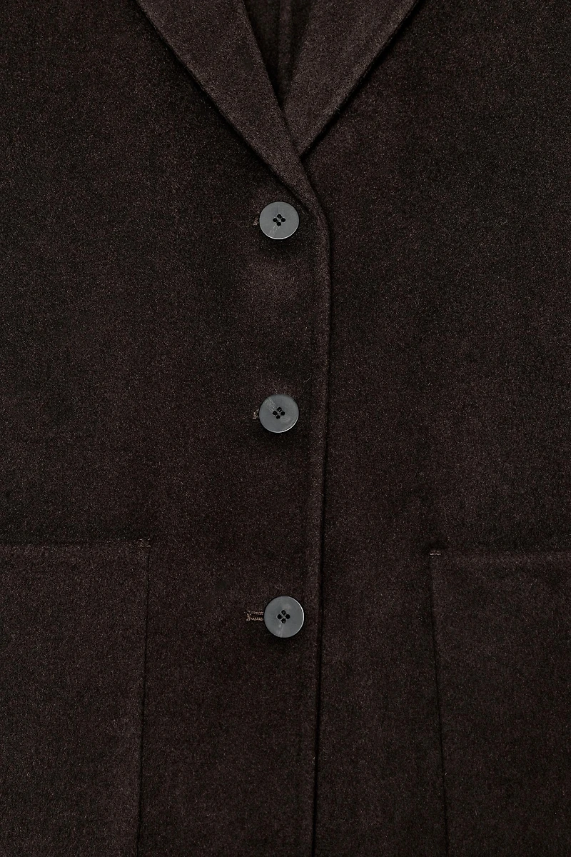 MINIMAL WOOL BLAZER ZW COLLECTION