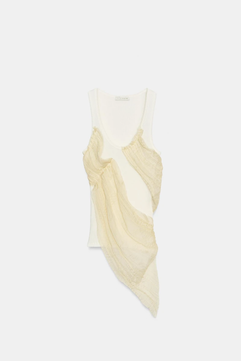 COMBINATION RIBBED TOP