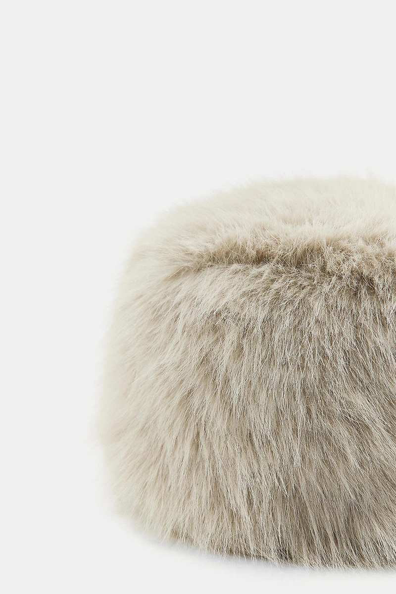 SKULLCAP HAT WITH HAIR