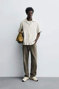 GEOMETRIC JACQUARD SHIRT