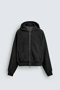 CROPPED FIT HOODIE