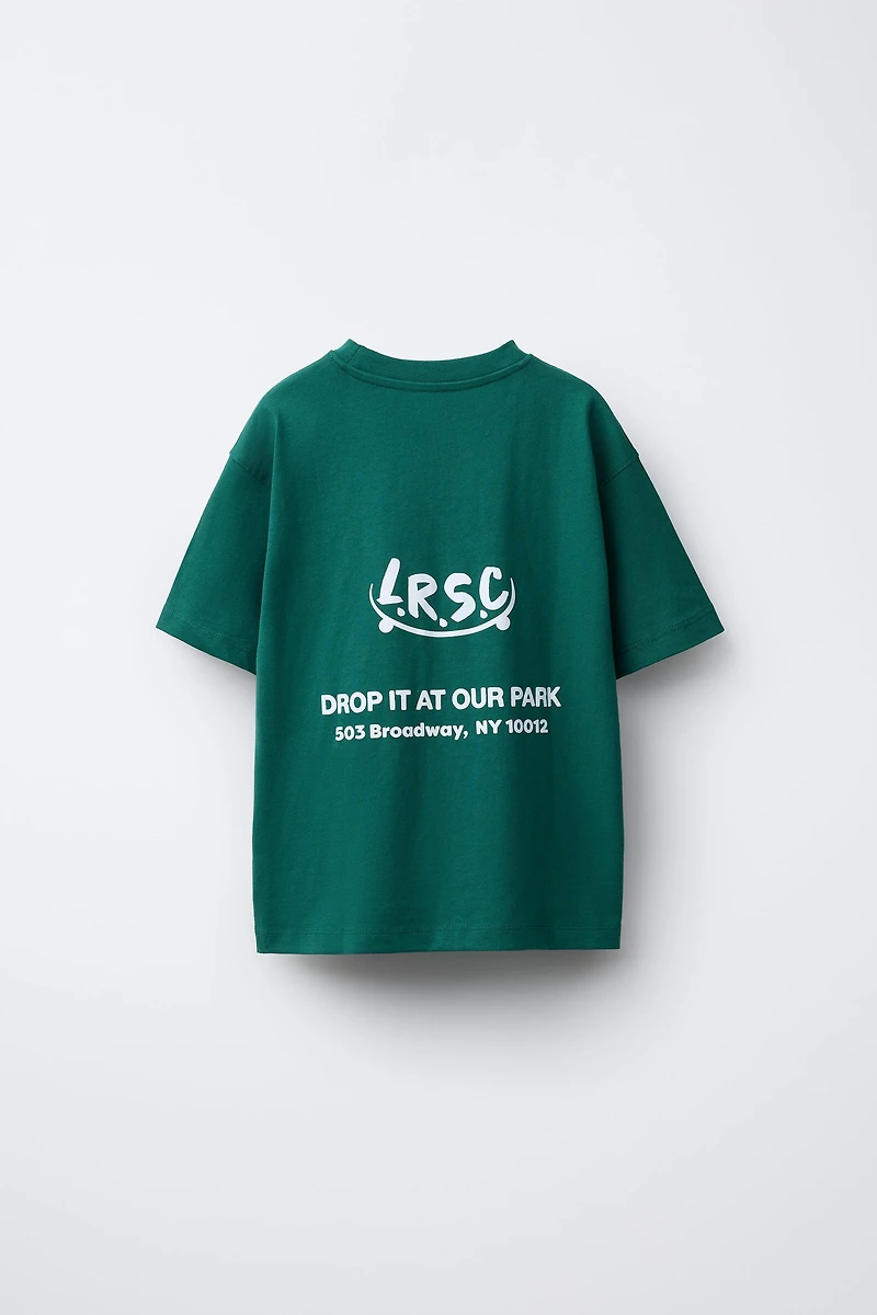 TEXT PRINT T-SHIRT
