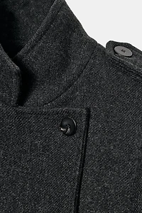 LONG WOOL COAT ZW COLLECTION LIMITED EDITION