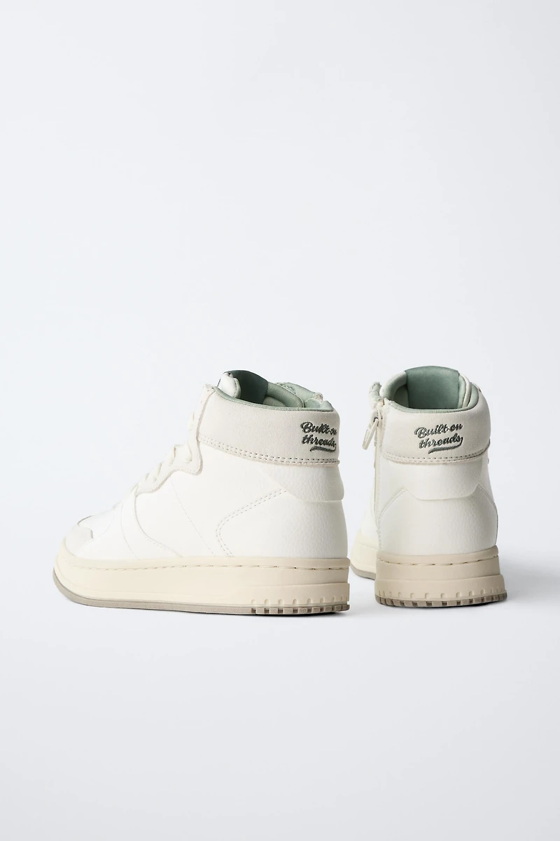 BASIC HIGH TOP SNEAKERS