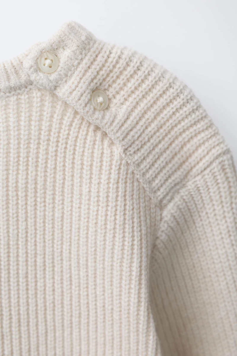 PURL KNIT POCKET JUMPER