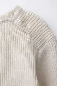 PURL KNIT POCKET JUMPER