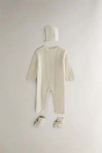 CASHMERE BABY BONNET